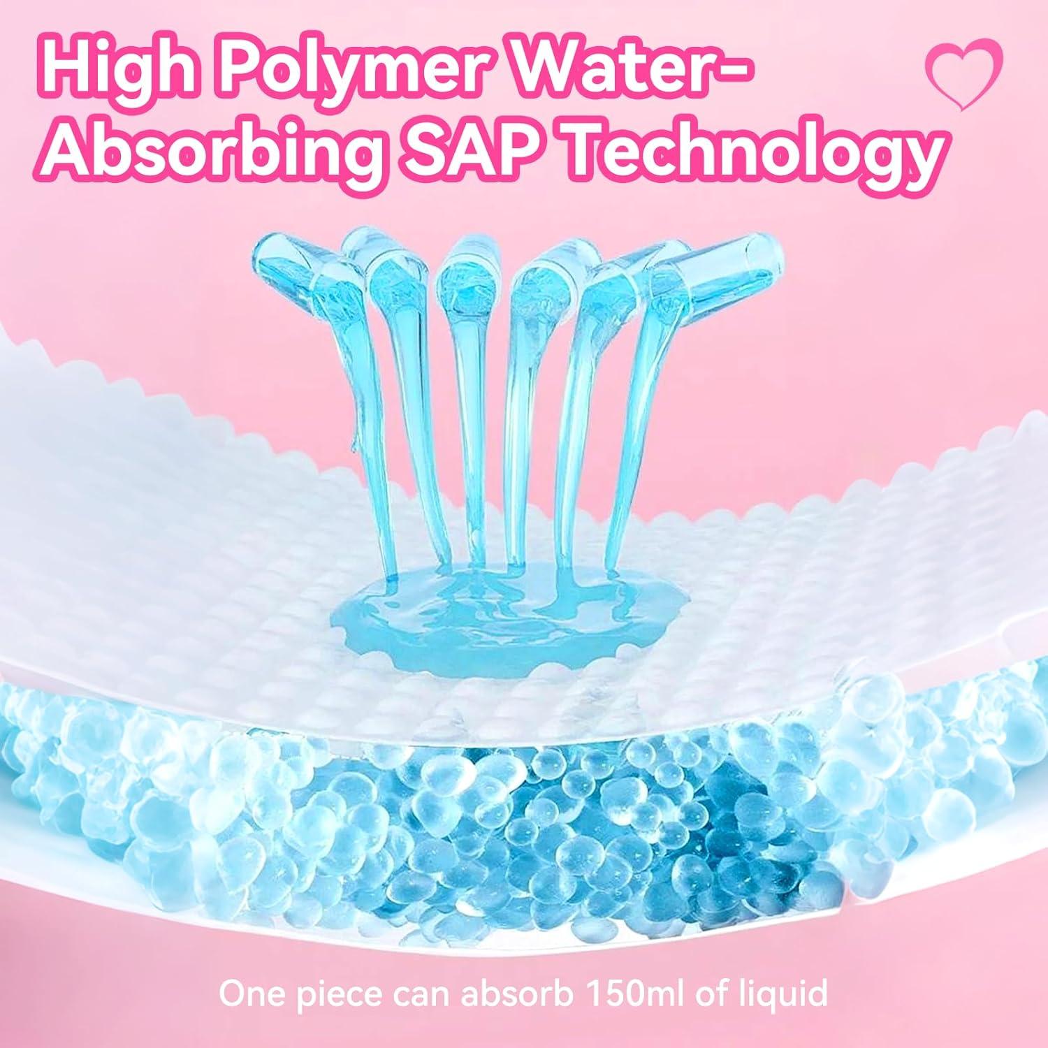 Almohadillas de Lactancia Desechables 100 Unidades Súper Absorbentes