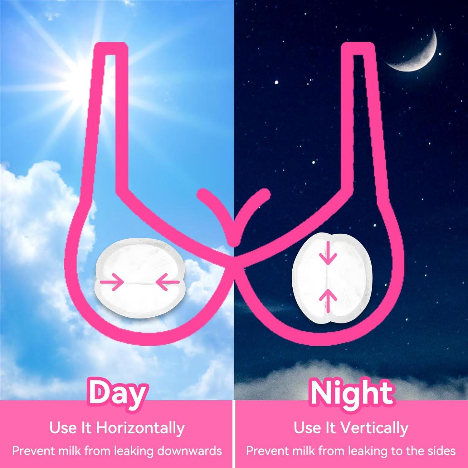 Almohadillas de Lactancia Desechables 100 Unidades Súper Absorbentes