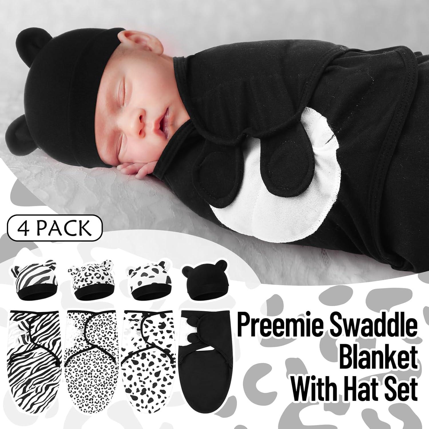 Manta Envolvente para Prematuros Buryeah con Sombrero 1.4-3.2 Kg