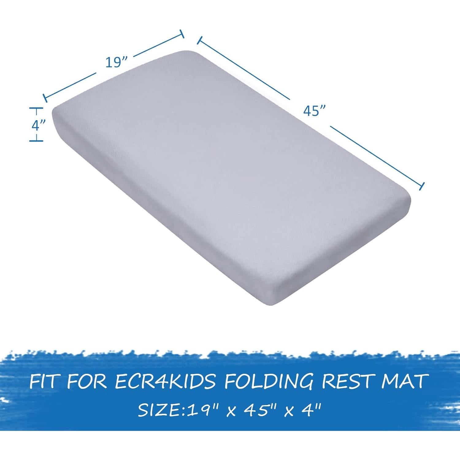 Funda de Colchoneta para Siesta Coldwind 45x19 cm Microfibra Gris