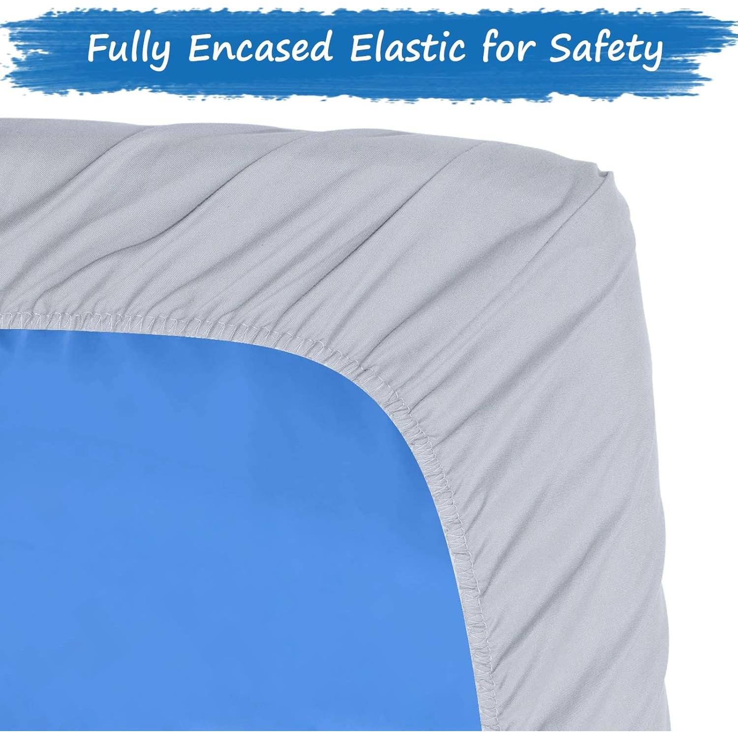 Funda de Colchoneta para Siesta Coldwind 45x19 cm Microfibra Gris