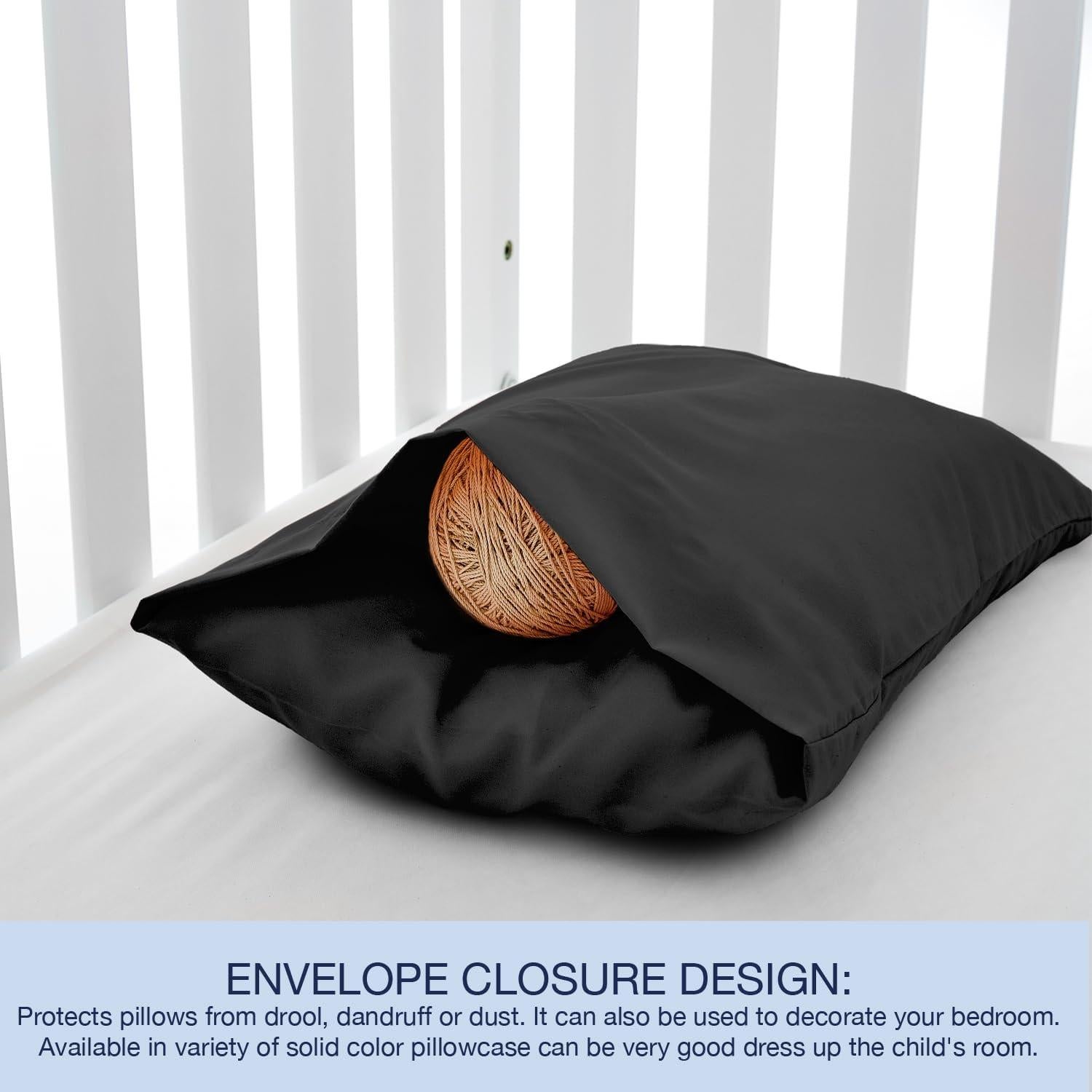 Funda de Almohada para Niños EXQ Home 33x46 cm Juego de 2