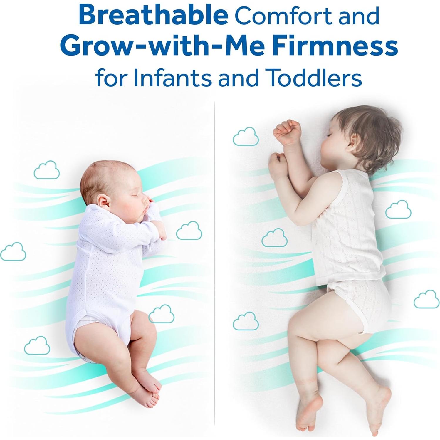 Colchón para cuna Sealy Baby OmniPedic DuoBreathe 132x71 cm