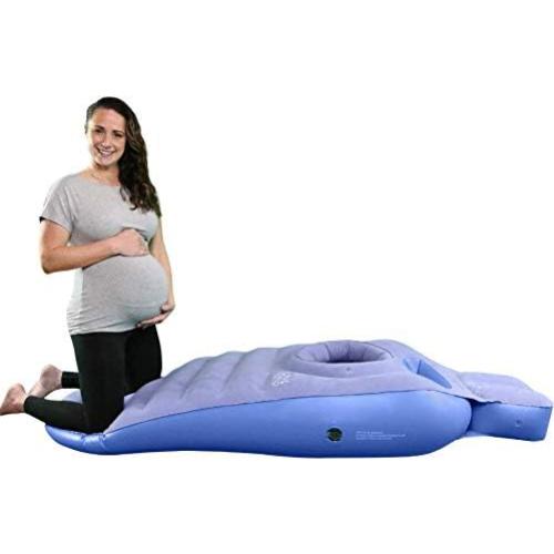 Almohada de Embarazo Cozy Bump Azul 66x15 cm Lavable
