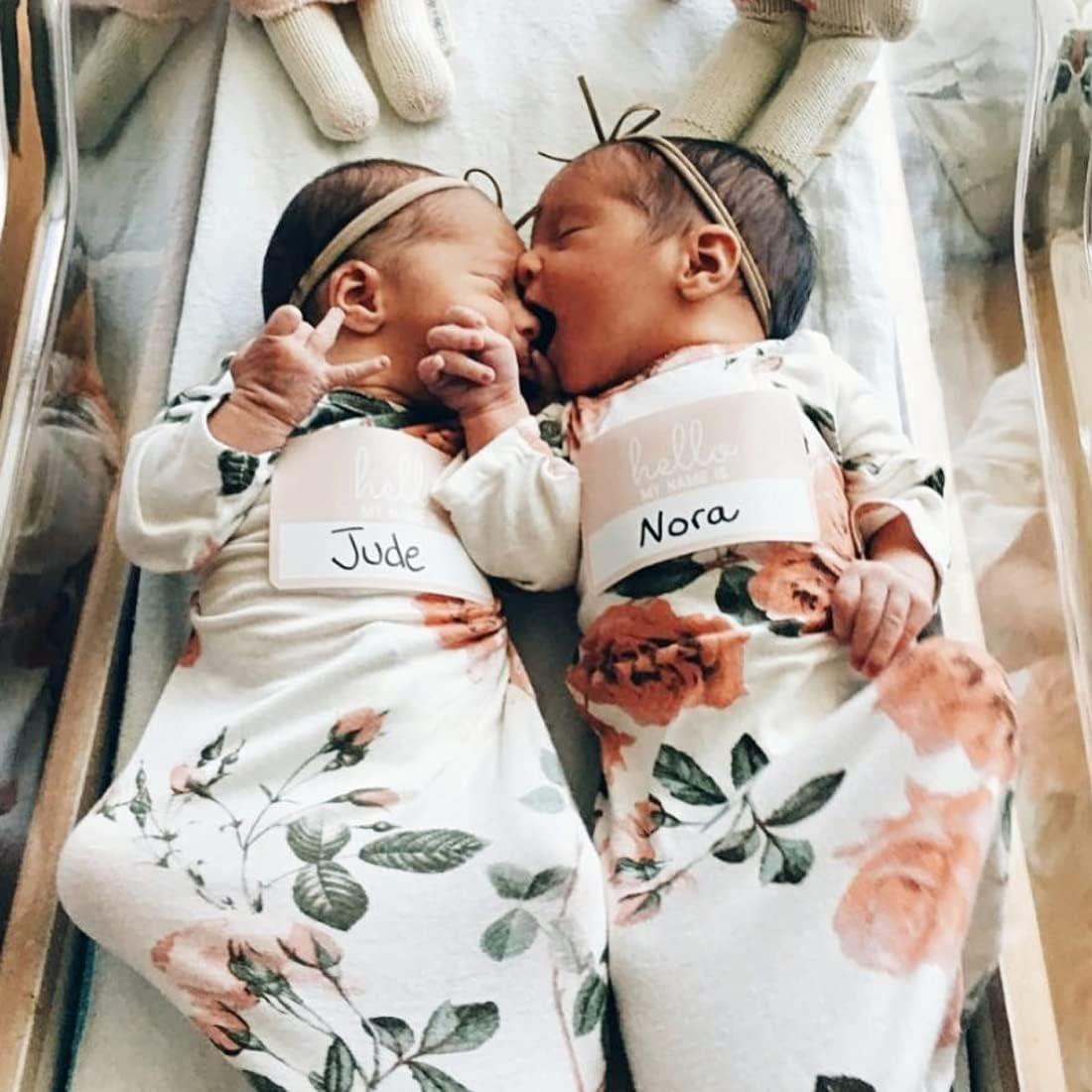 Conjunto de Dormir Bebé Giggle Angel Verde Tinta 0-3 Meses