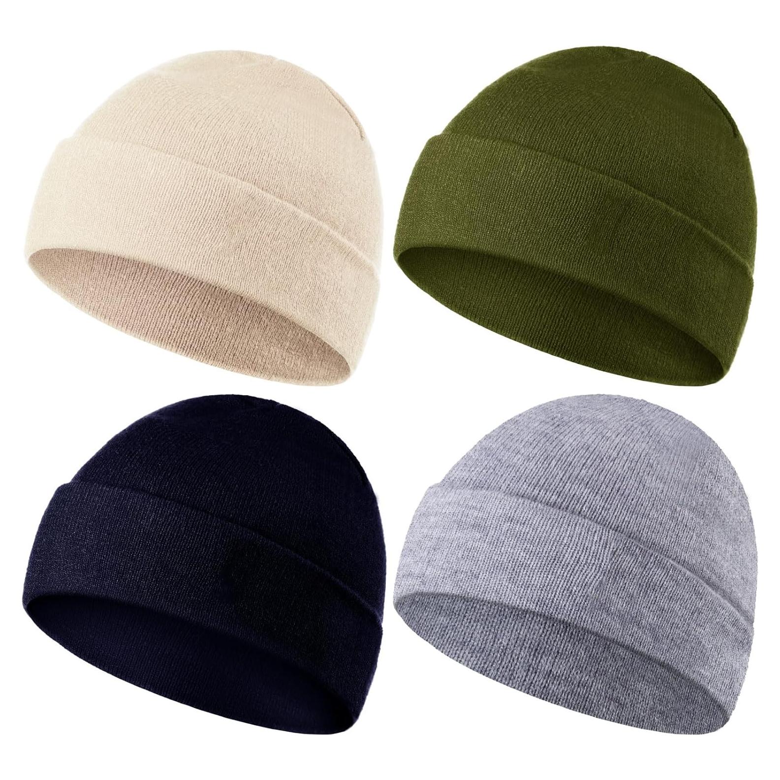 Gorros de Invierno para Bebés SATINIOR 4 Piezas Unisex 0-3 Años