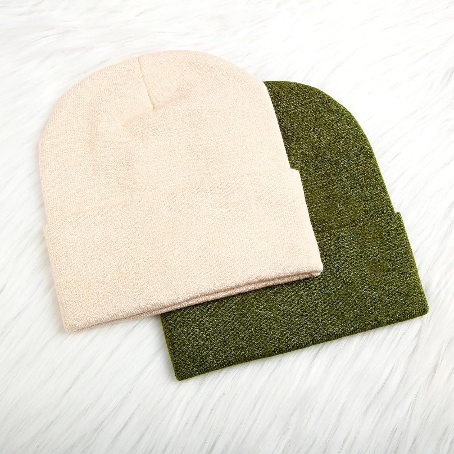 Gorros de Invierno para Bebés SATINIOR 4 Piezas Unisex 0-3 Años