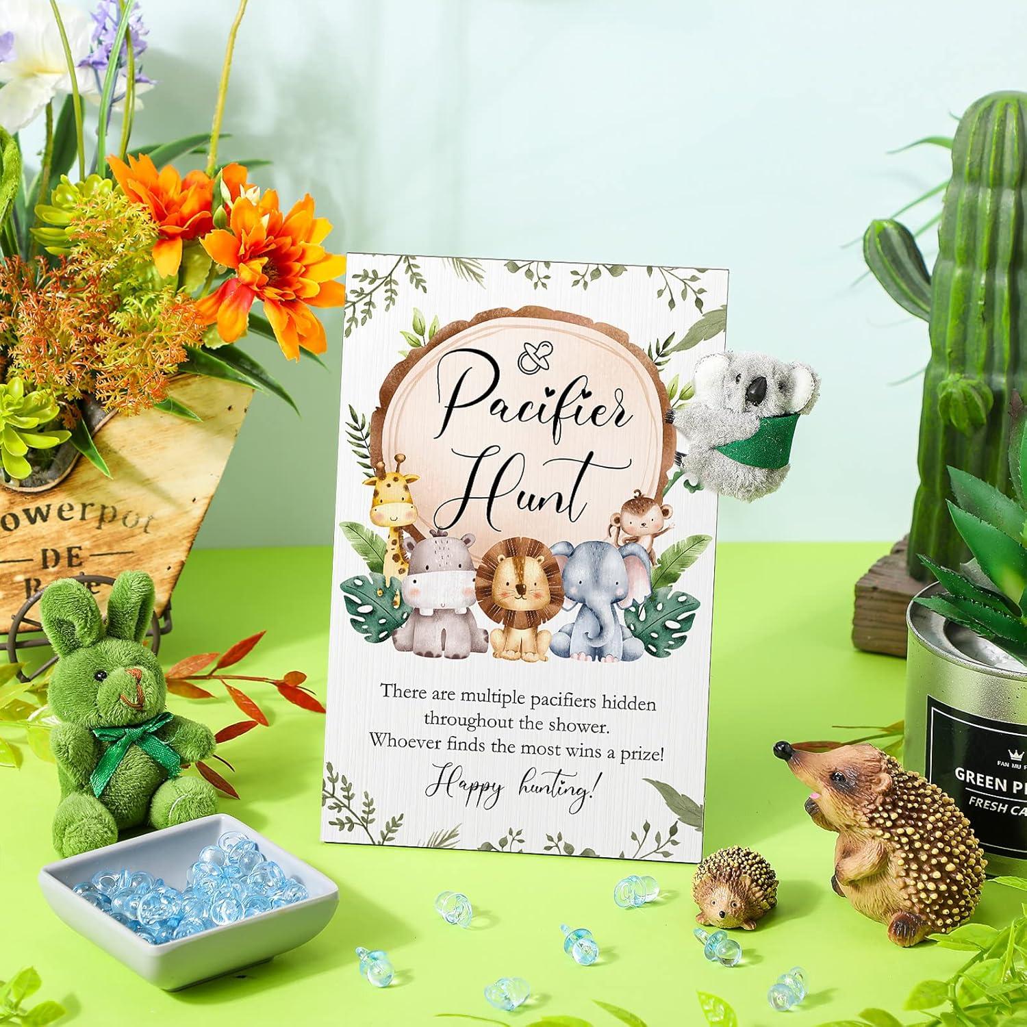 Juego de Búsqueda de Chupetes Roowest 51 Piezas Baby Shower