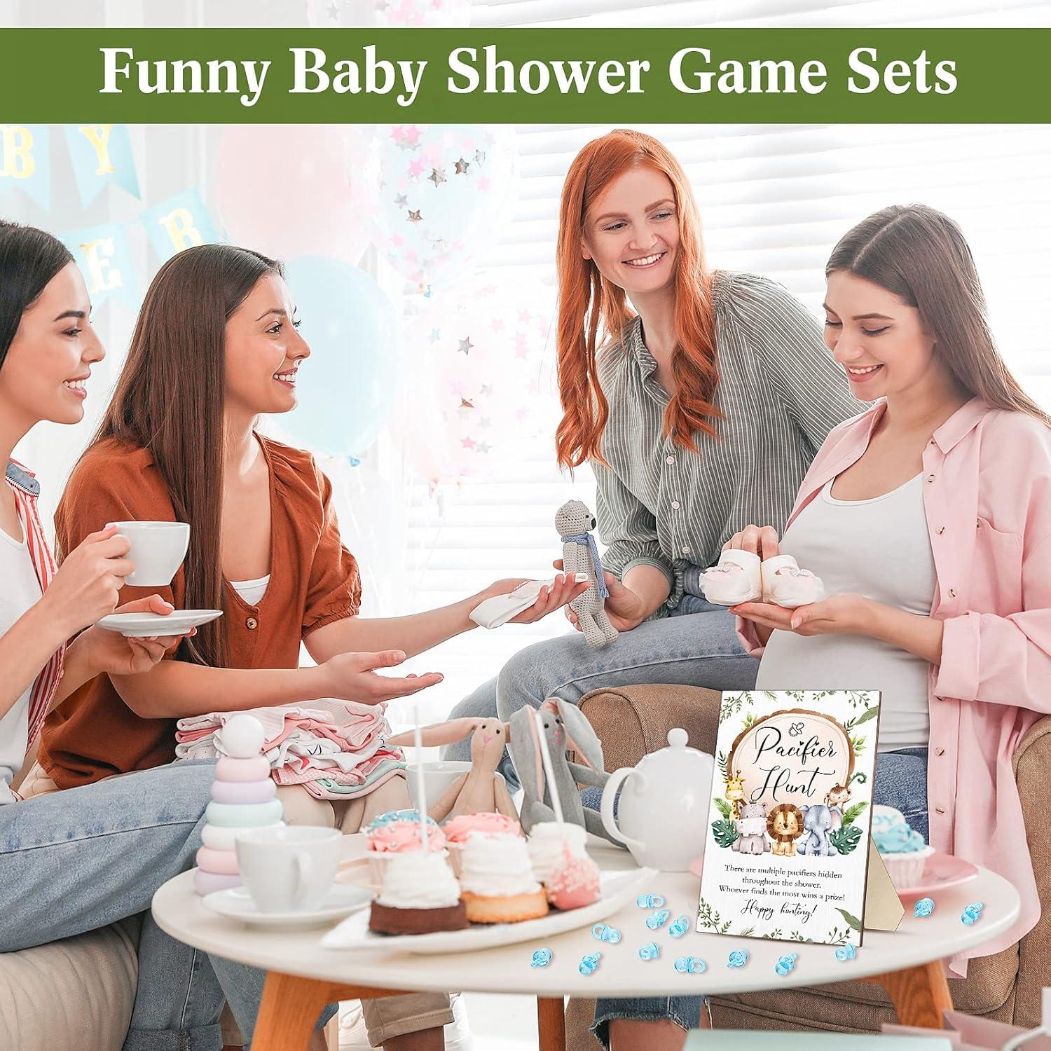 Juego de Búsqueda de Chupetes Roowest 51 Piezas Baby Shower