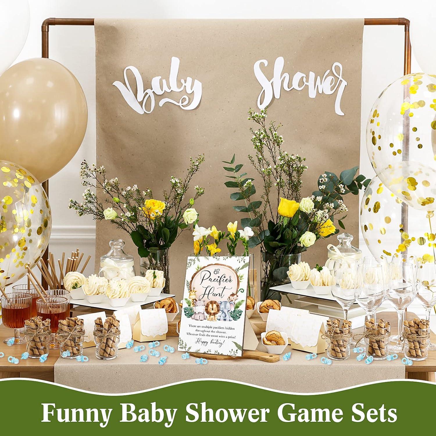 Juego de Búsqueda de Chupetes Roowest 51 Piezas Baby Shower