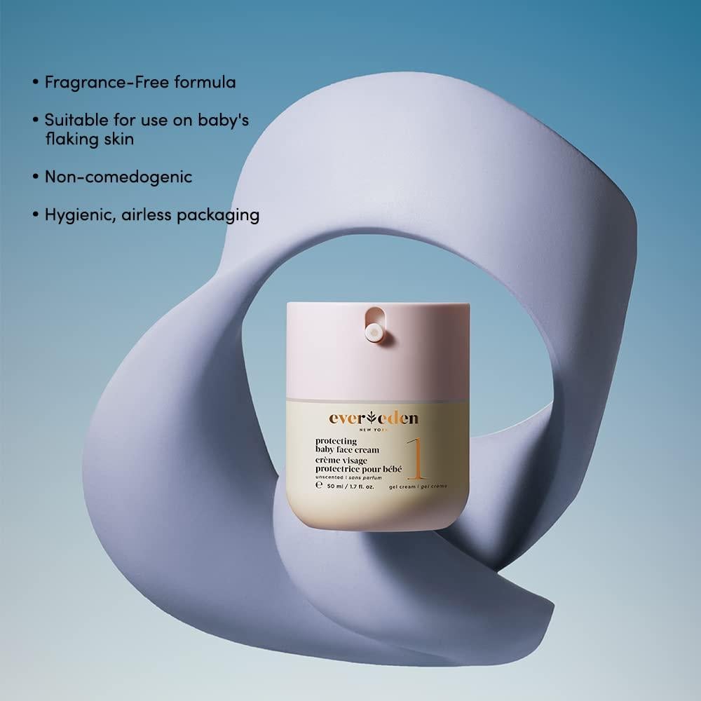 Crema Gel Hidratante Facial para Bebés Evereden 50 ml - Piel Normal