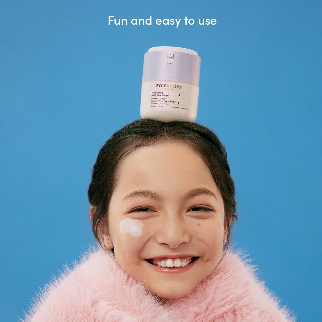 Crema Gel Hidratante Facial para Bebés Evereden 50 ml - Piel Normal