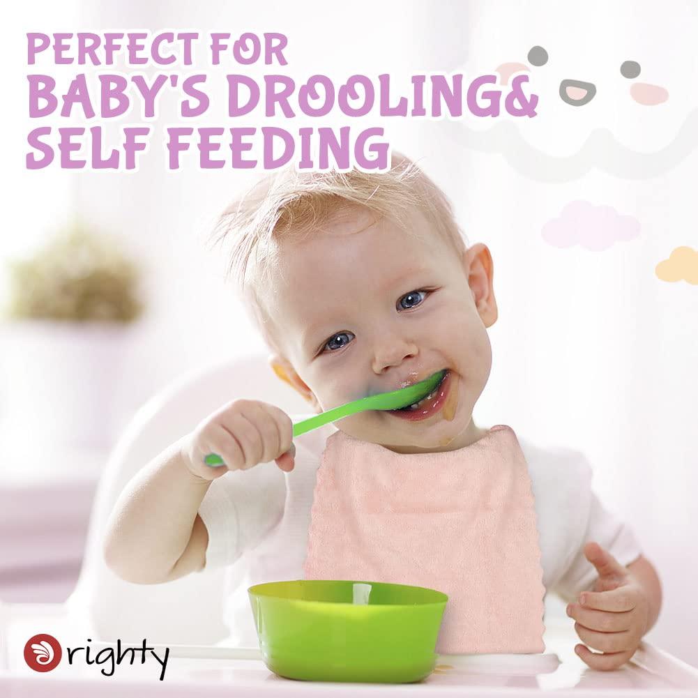 Paños de Eructo Orighty - 8 Unidades Microfibra Coral 30.5x40.6cm