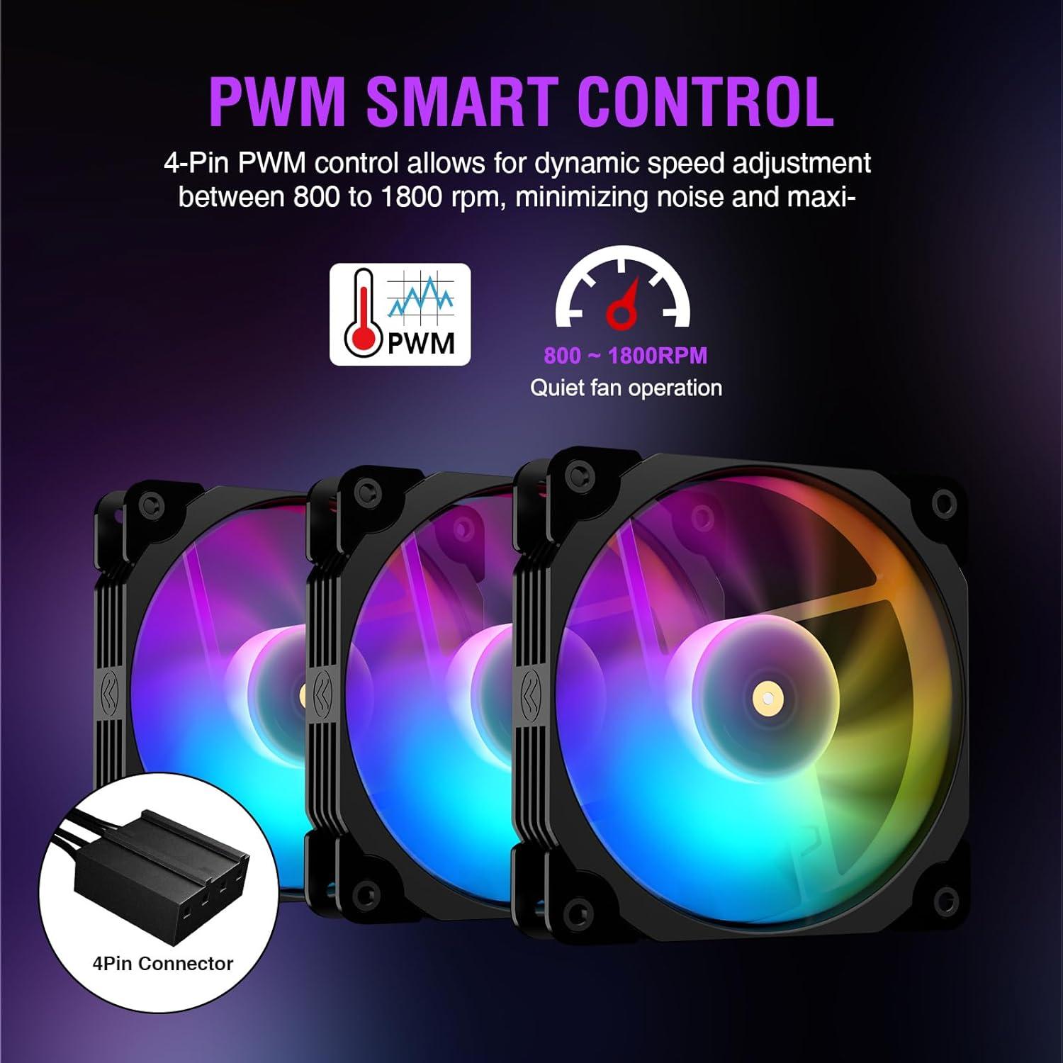 Enfriador de CPU Líquido Vetroo V360 RGB 360mm 290W TDP