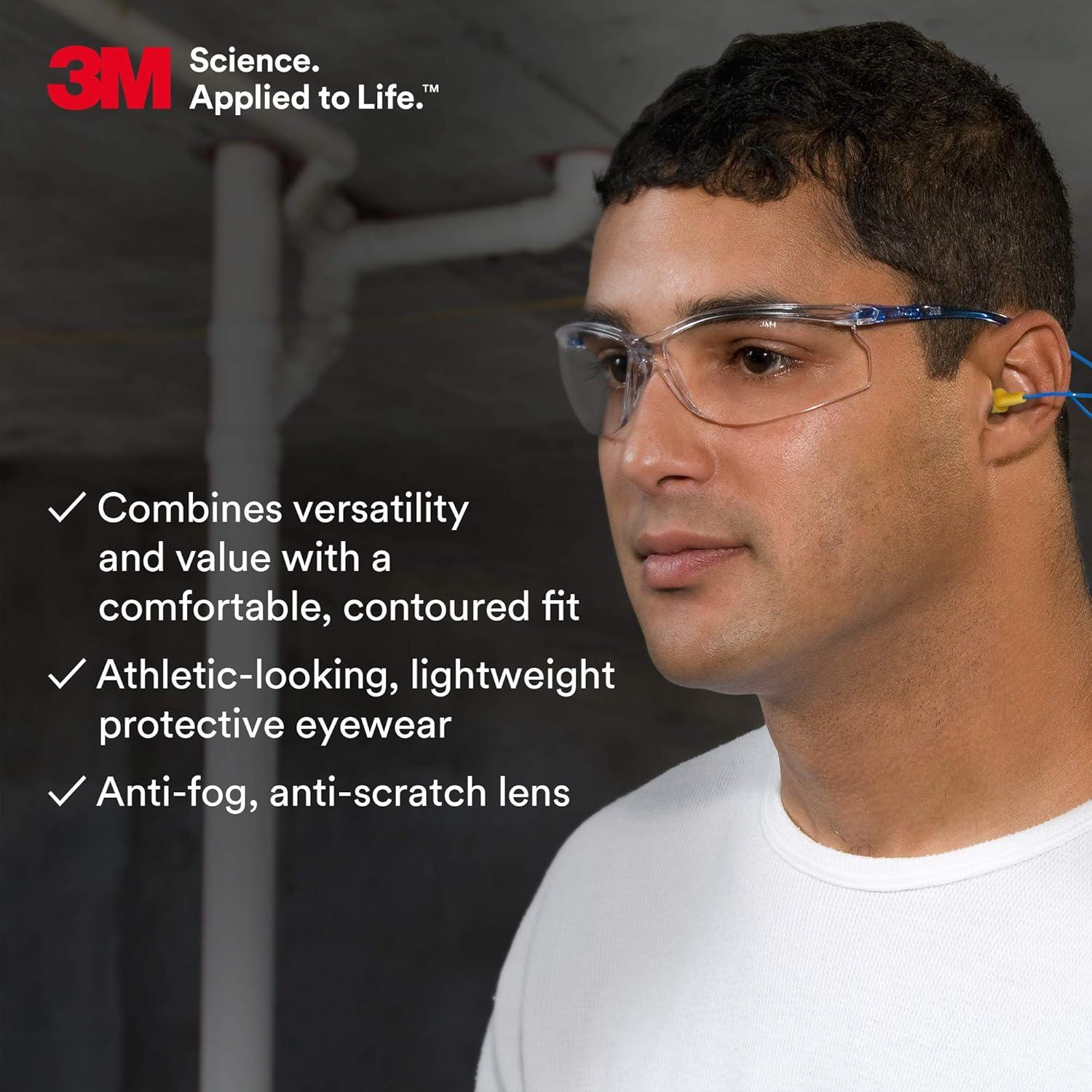 Gafas de Seguridad 3M Virtua CCS, Paquete de 20, Antivaho