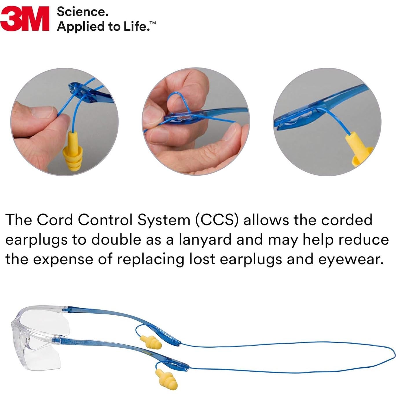 Gafas de Seguridad 3M Virtua CCS, Paquete de 20, Antivaho