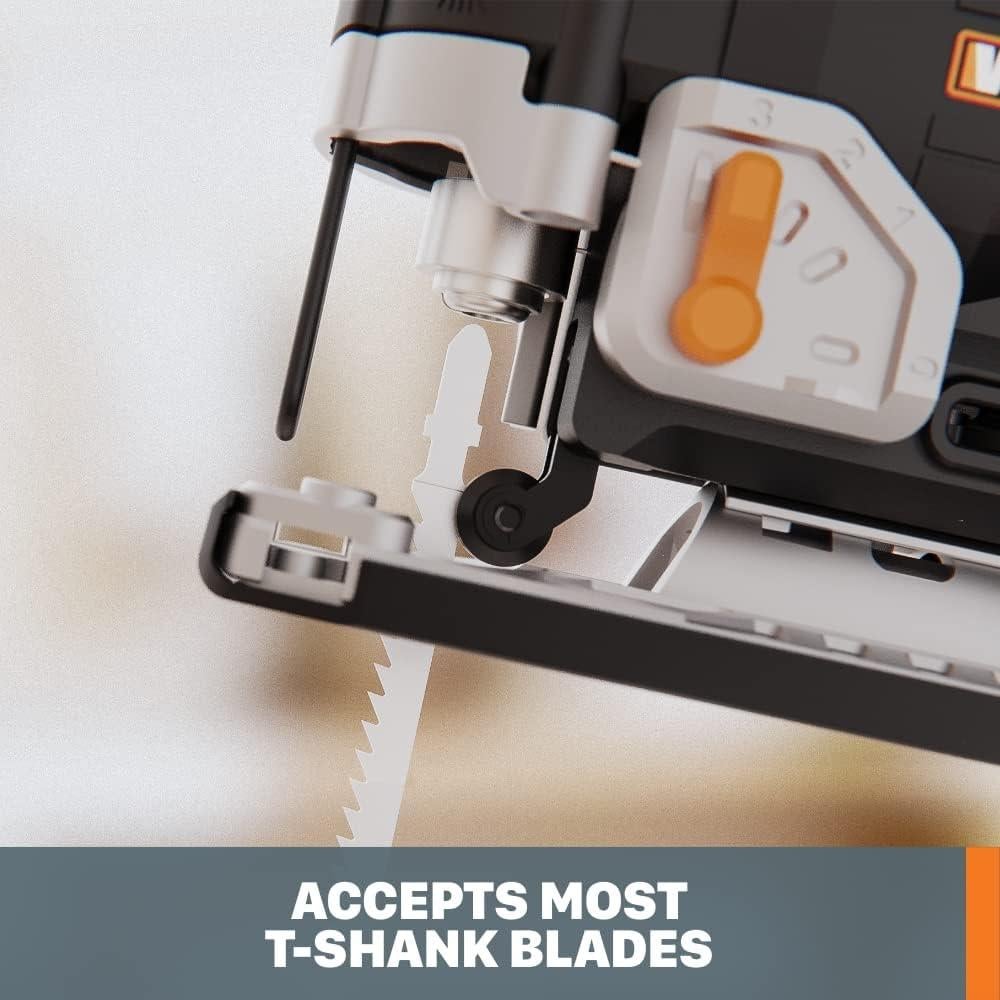 Sierra de calar inalámbrica Worx NITRO 20V con batería y cargador