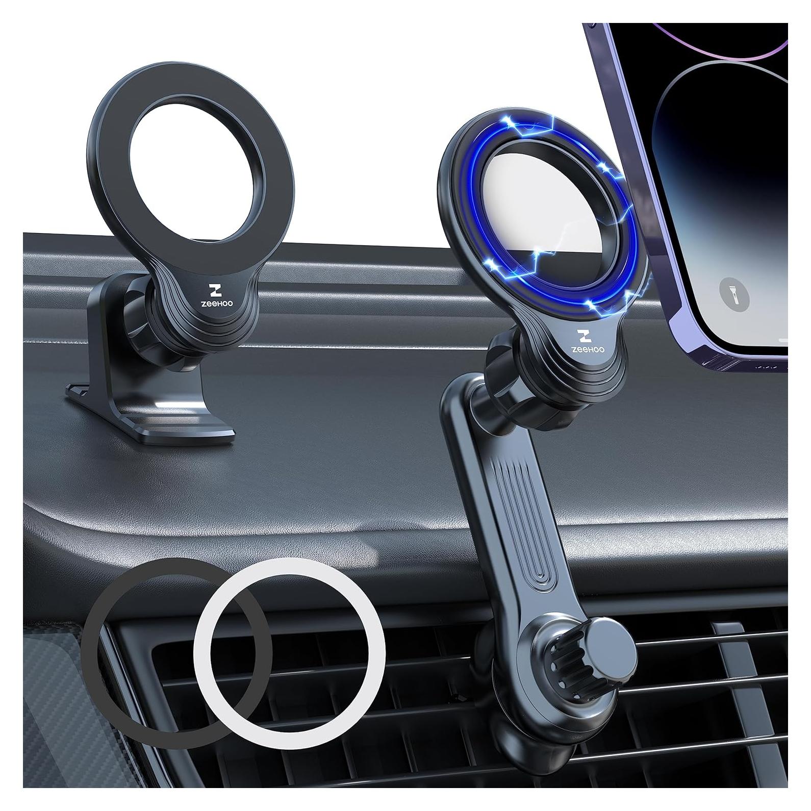 Soporte Magnético para Teléfono en Coche ZEEHOO - Negro