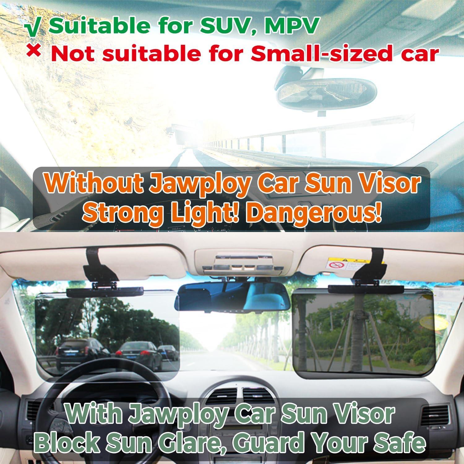 Extensor de Visera Solar Jawploy SD-2305 para SUV y MPV