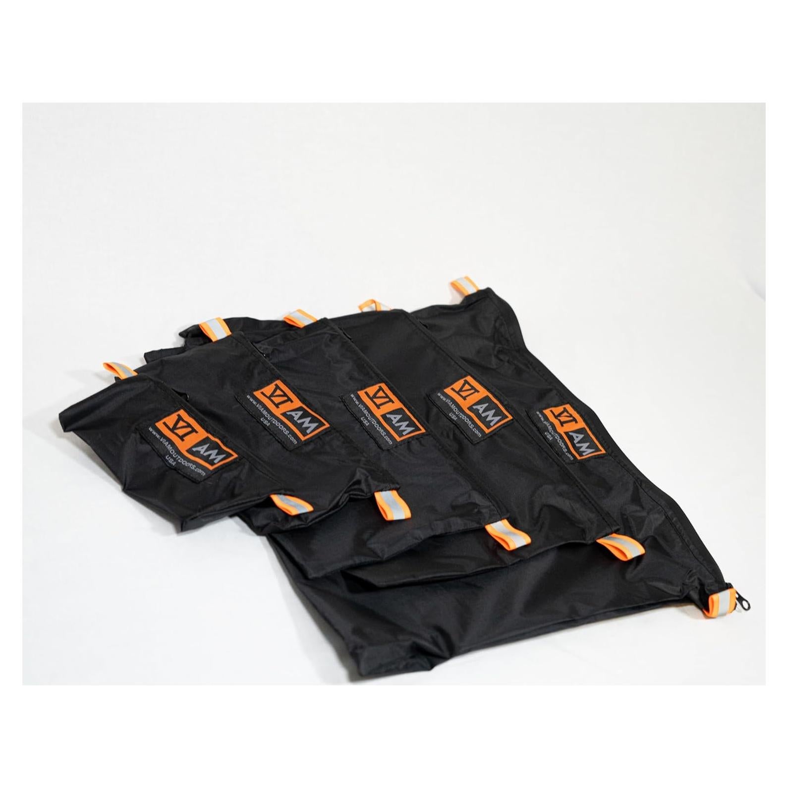 Bolsa Organizadora B3 VIAM Outdoors Set de 5 Piezas Negro