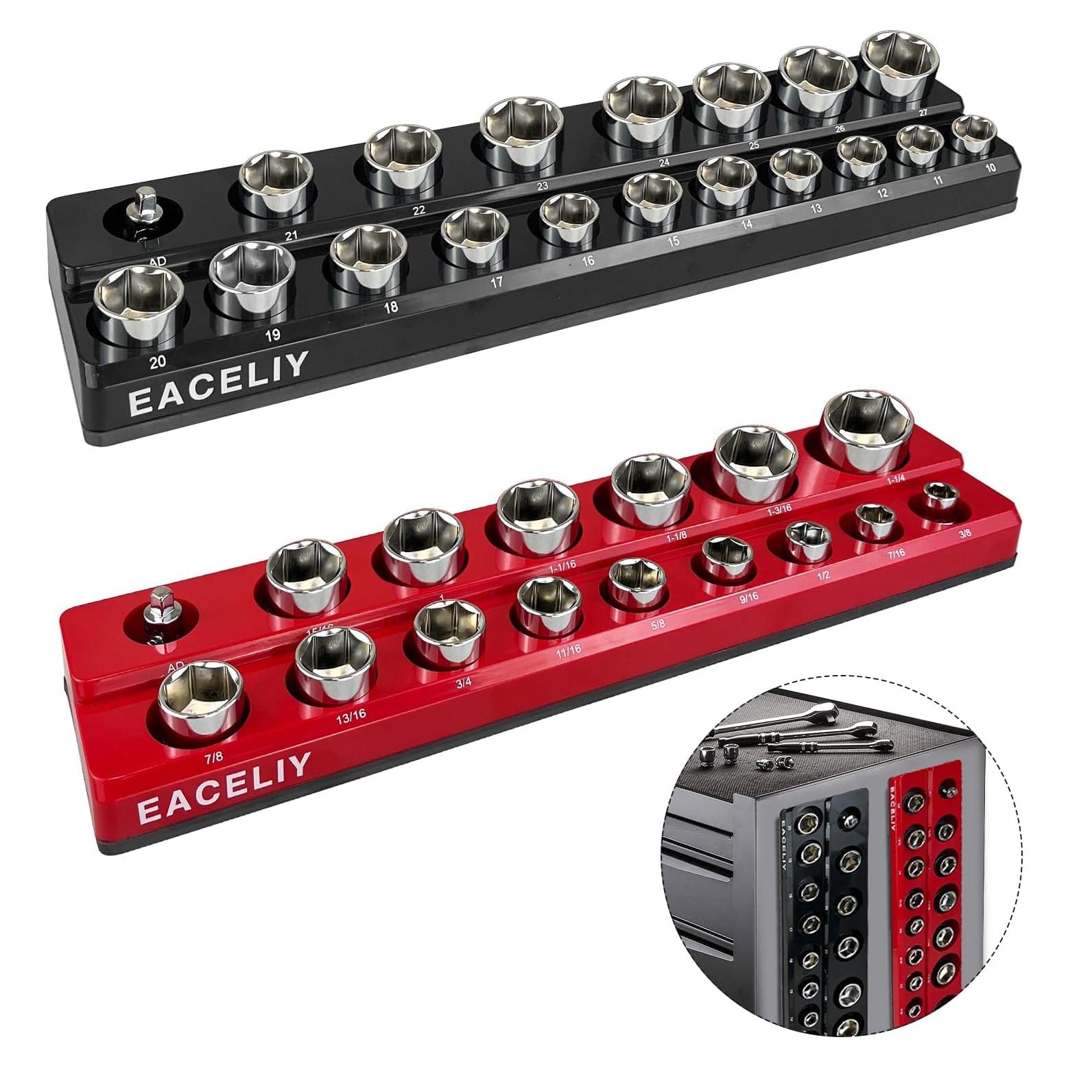 Organizador de Enchufes Magnéticos EACELIY 2 Piezas 1/2"