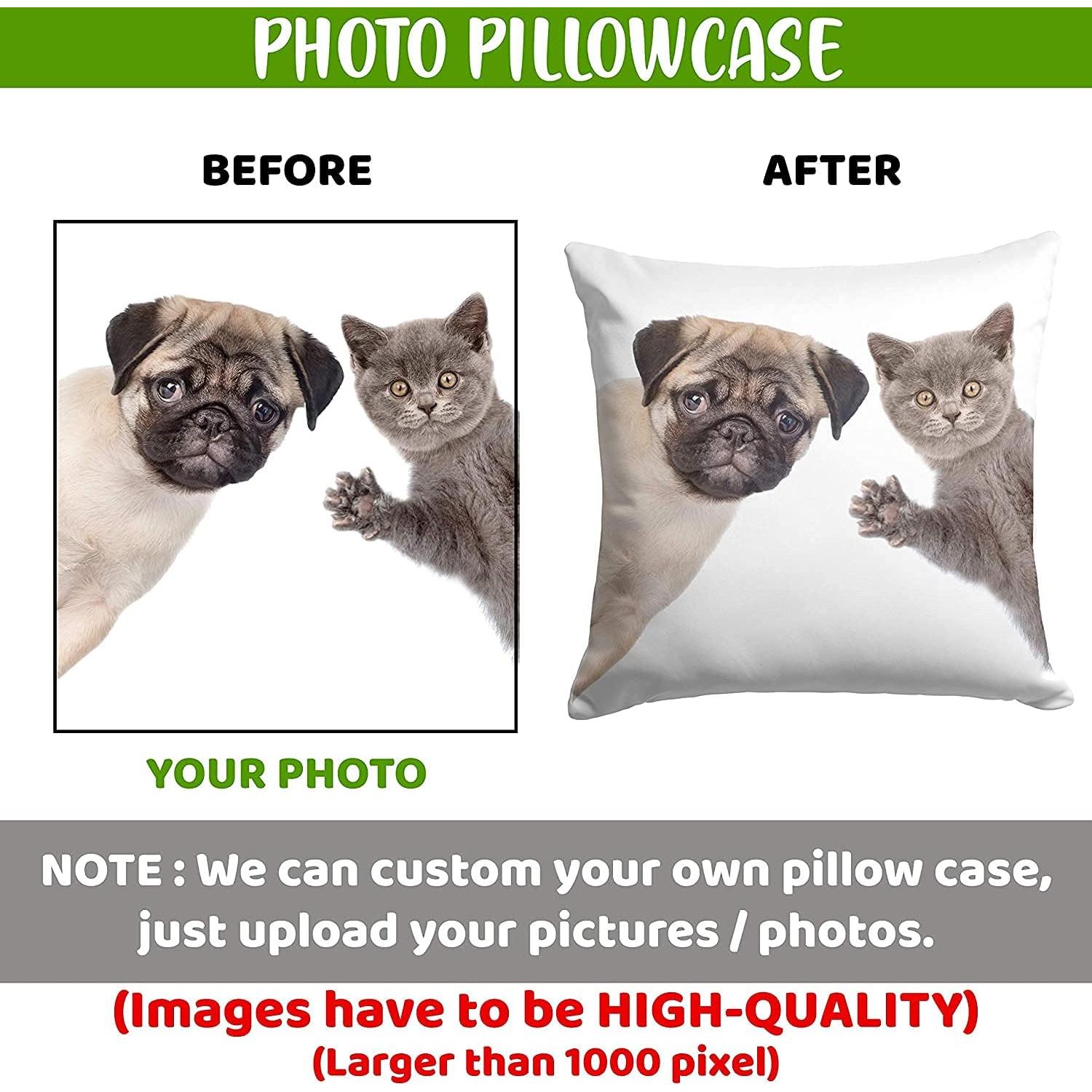 Funda de Almohada Personalizada 40x40 cm - Customization Mill