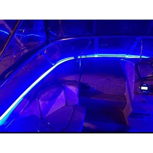 Cinta LED Neón Azul 5.79m 12V IP68 Sumergible LEDeXTREME