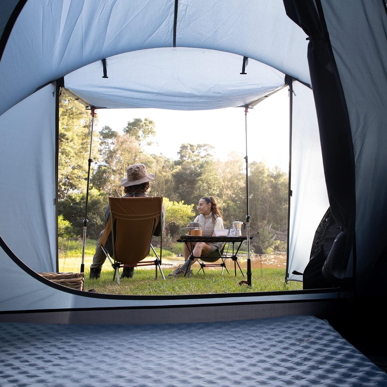 Carpa de Camping Naturehike P-Plus para 4 Personas Impermeable