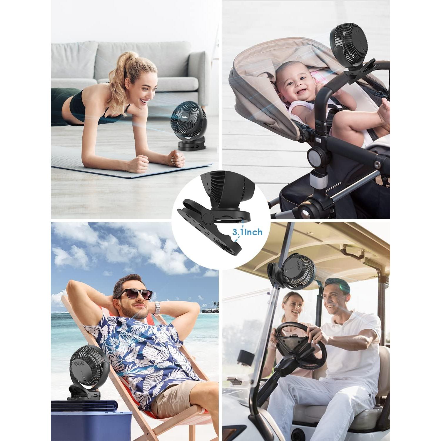 Ventilador de Camping Coolice YKLYFS01 12000mAh Control Remoto