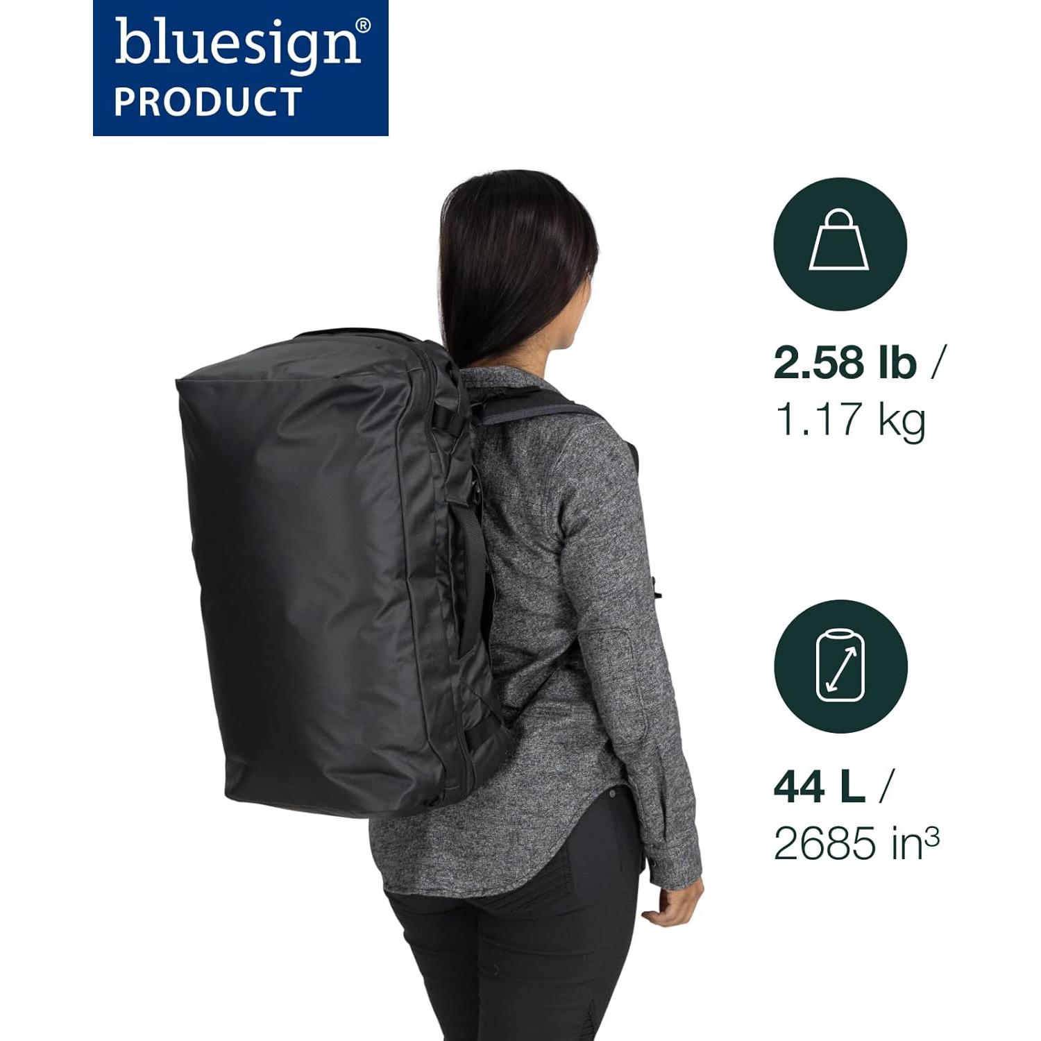 Bolsa de Viaje Osprey Transporter Duffel 44L Azul Llama