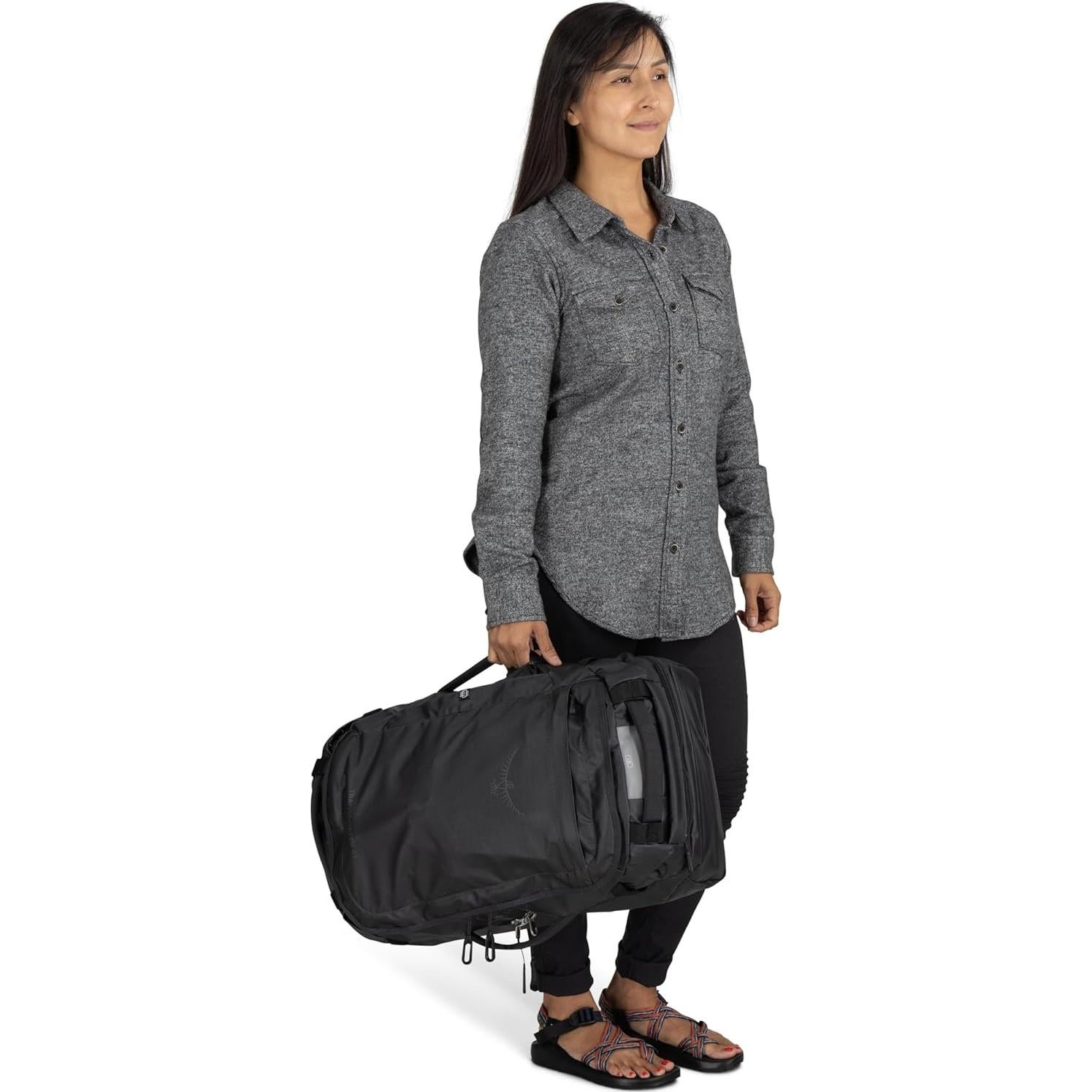 Bolsa de Viaje Osprey Transporter Duffel 44L Azul Llama