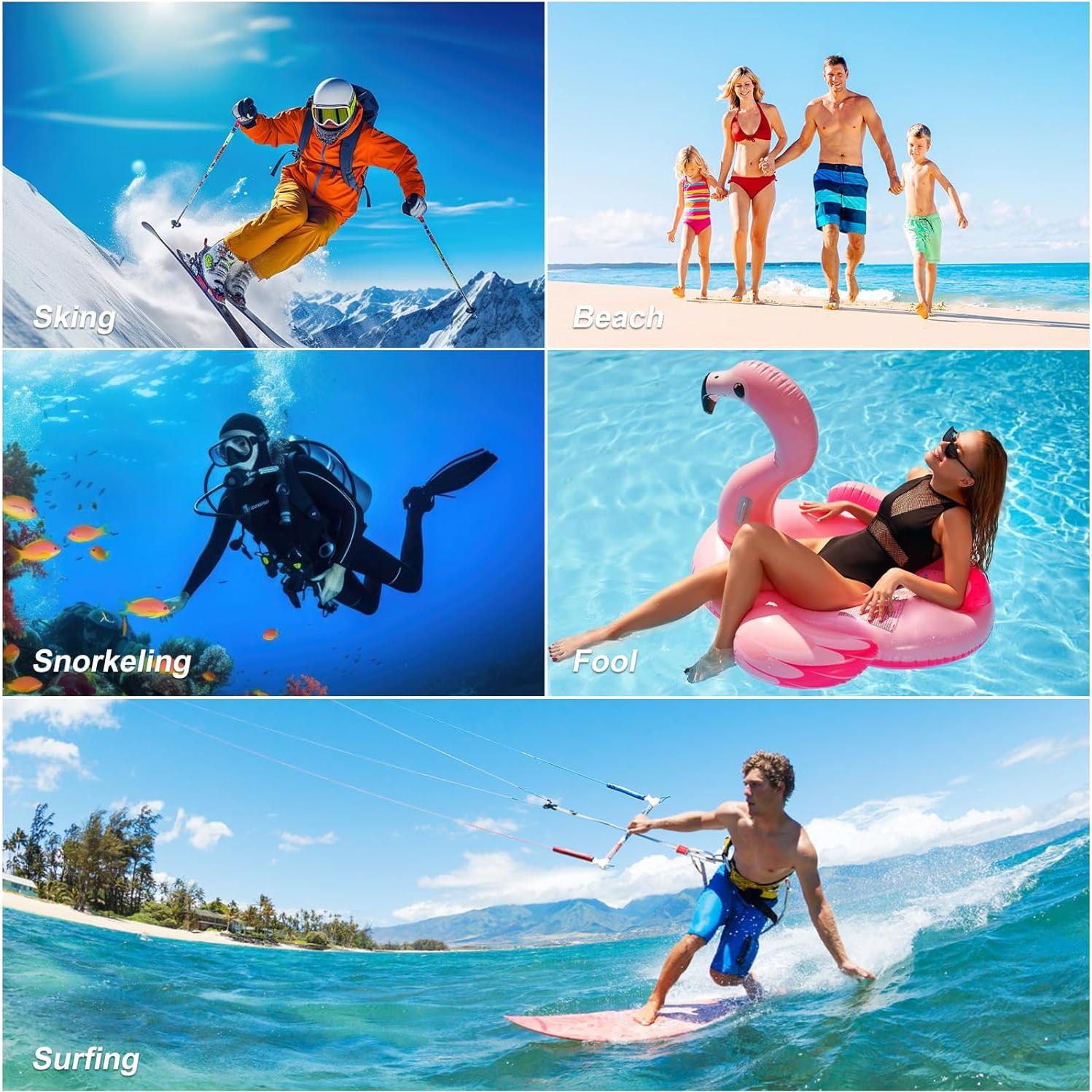 Paquete de 2 Bolsas Impermeables XFEXFE para Teléfono 19 cm