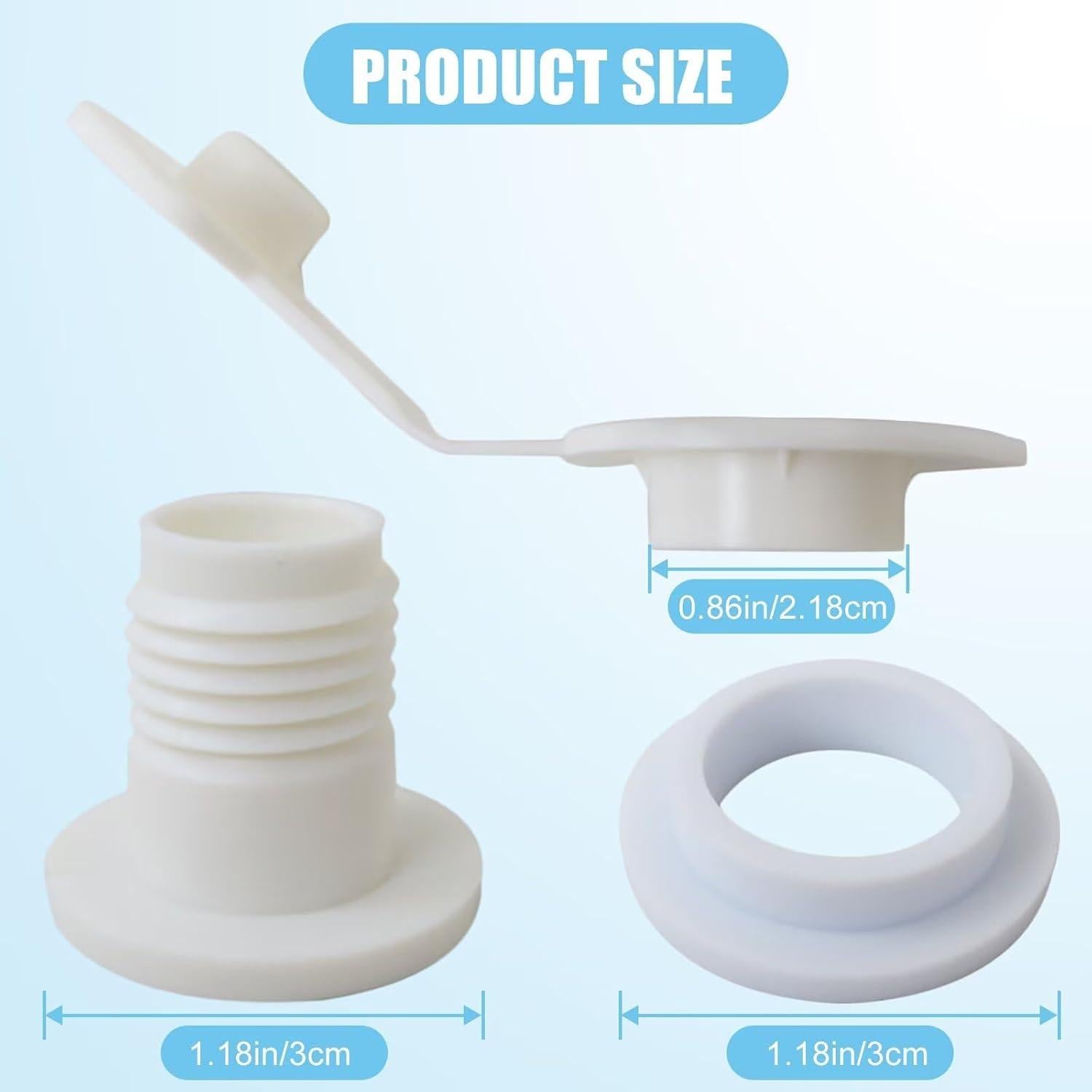 Reemplazo Tapón de Drenaje Coleman 2 Pack 2.54 cm