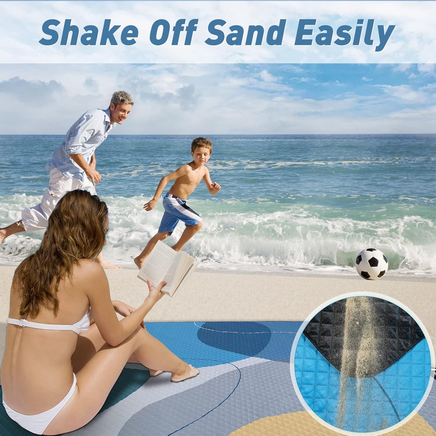 Manta de Picnic Extra Grande PY SUPER MODE Impermeable 210x200 cm