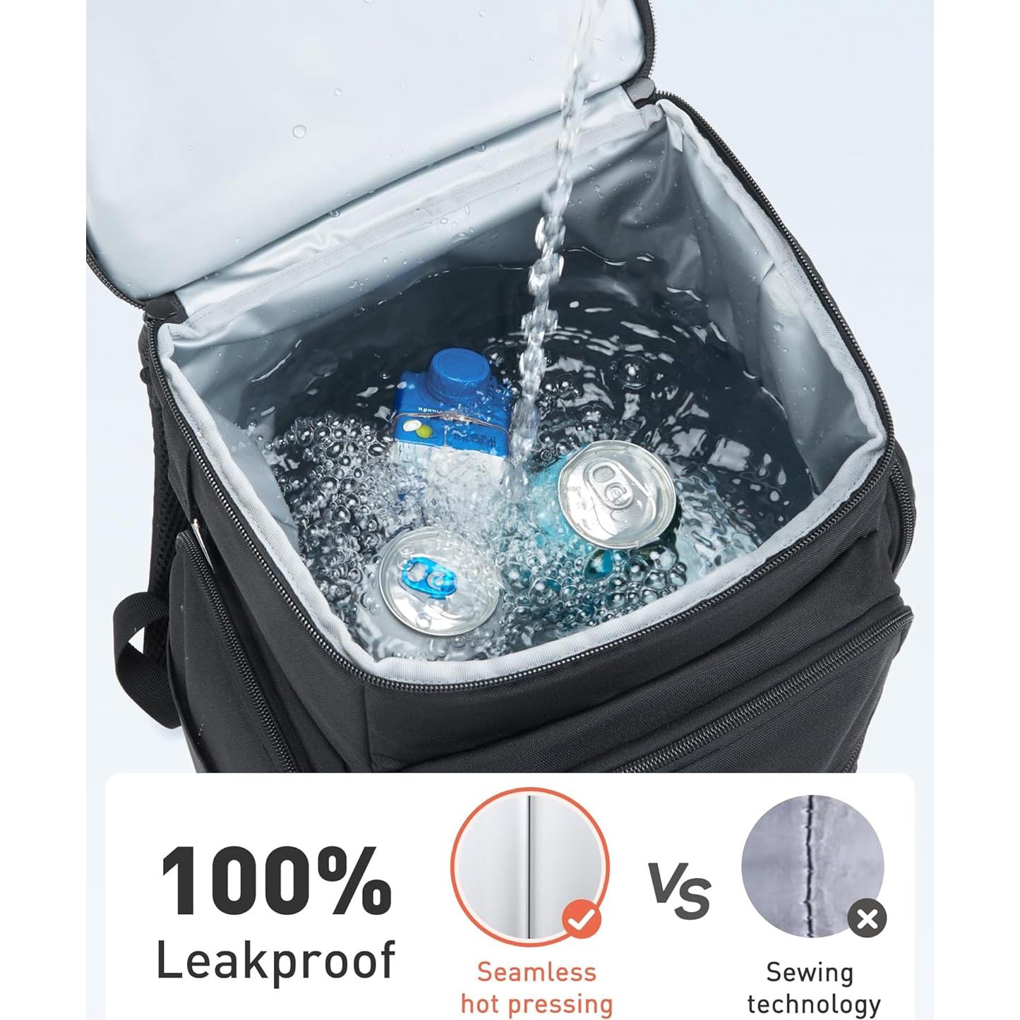 Mochila Térmica Impermeable TOURIT 30L para Camping y Playa