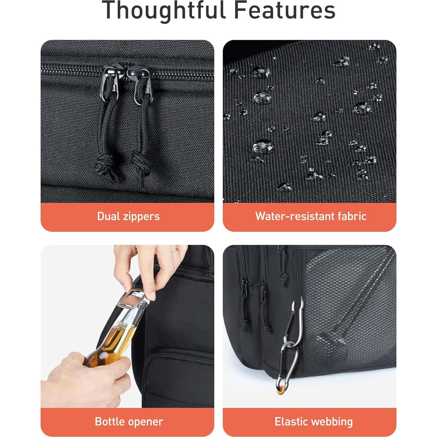 Mochila Térmica Impermeable TOURIT 30L para Camping y Playa