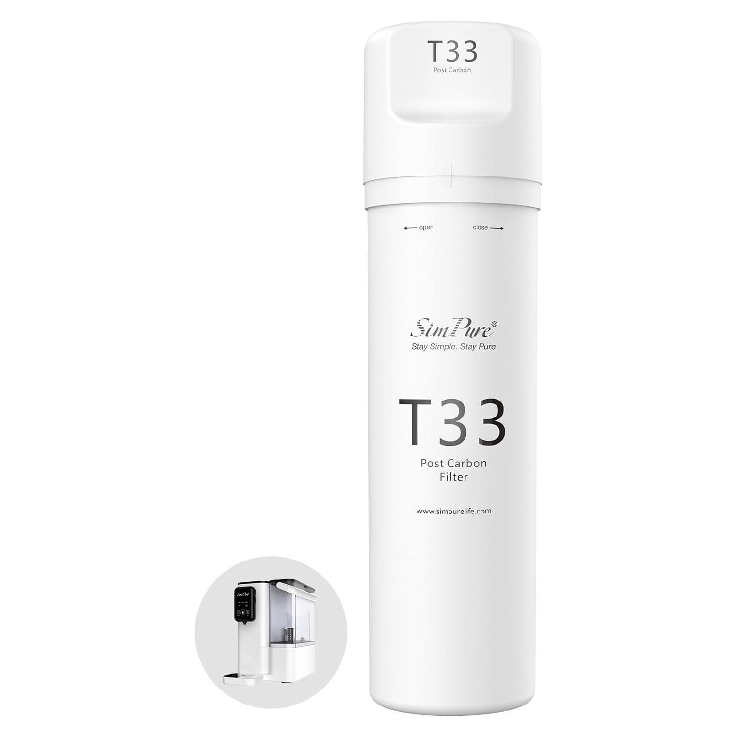 Cartucho de Reemplazo SimPure Y9 Series T33 para Ósmosis Inversa