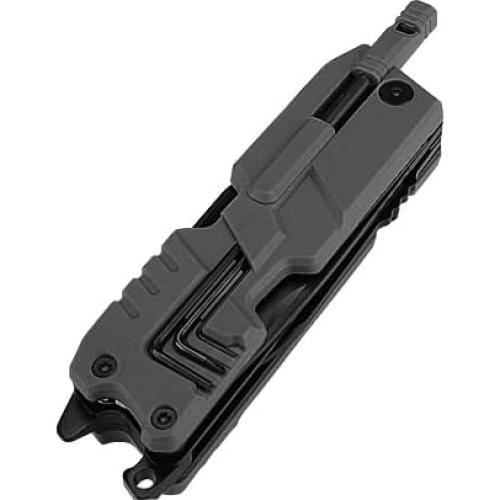 Cuchillo Multiusos 22 en 1 LETGOS con Funda de Nailon Negro