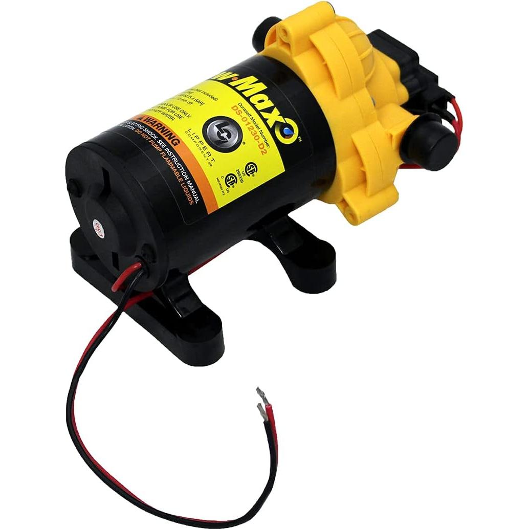 Bomba de Agua Lippert Components Flow Max 12V 11.36 LPM 50 PSI