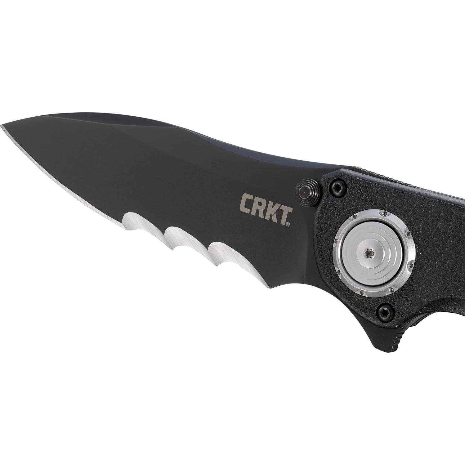 Cuchillo Plegable CRKT Linchpin 5406K con Serraciones Veff
