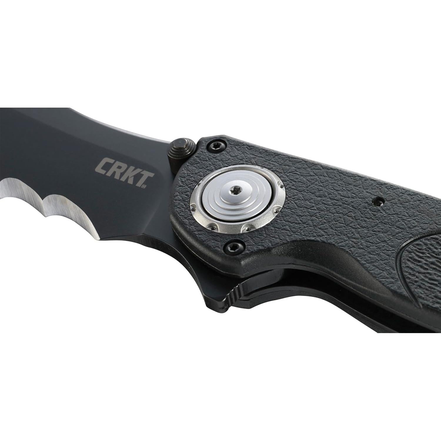 Cuchillo Plegable CRKT Linchpin 5406K con Serraciones Veff