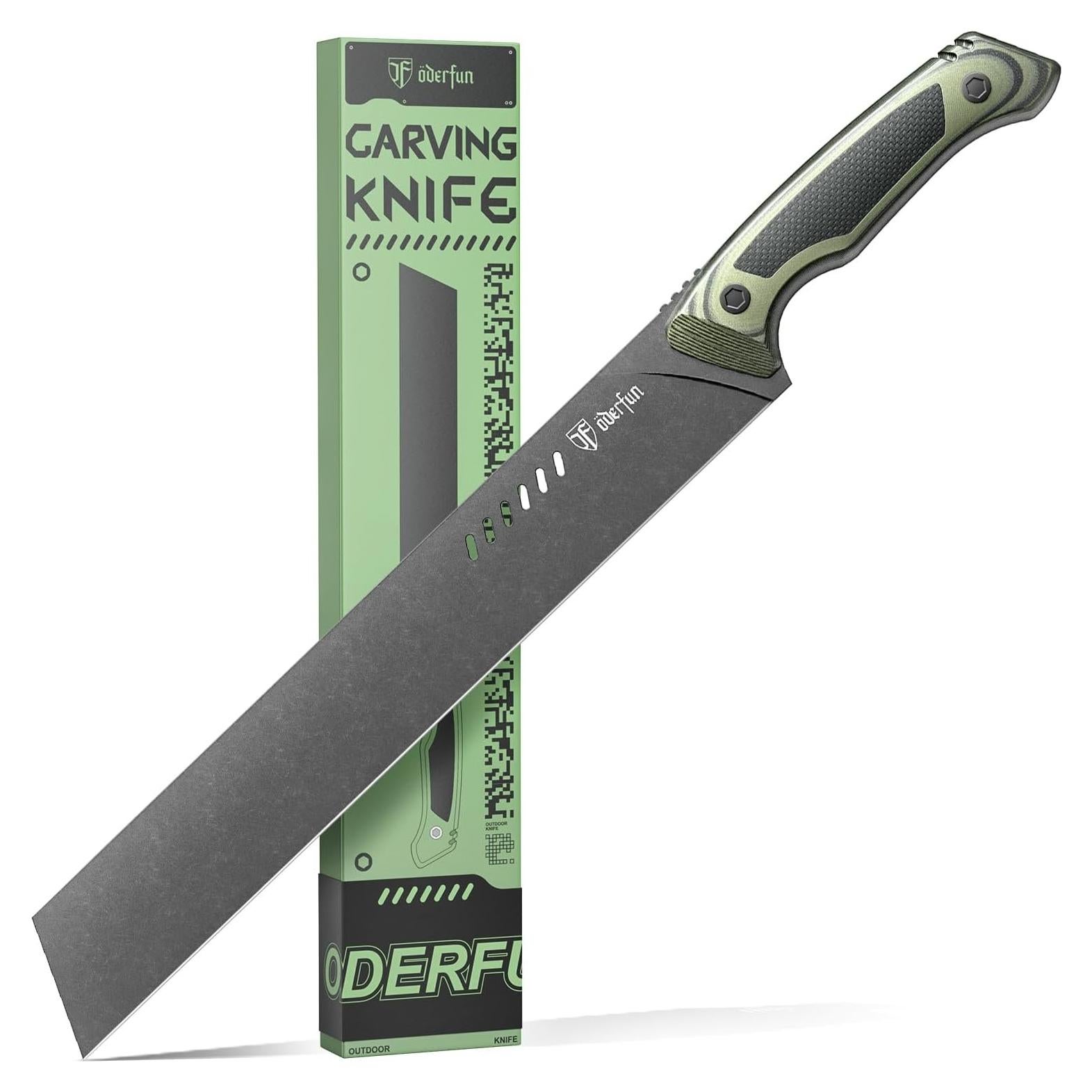 Cuchillo de Rebanar ODERFUN 30 cm Acero Alemán Mango G10