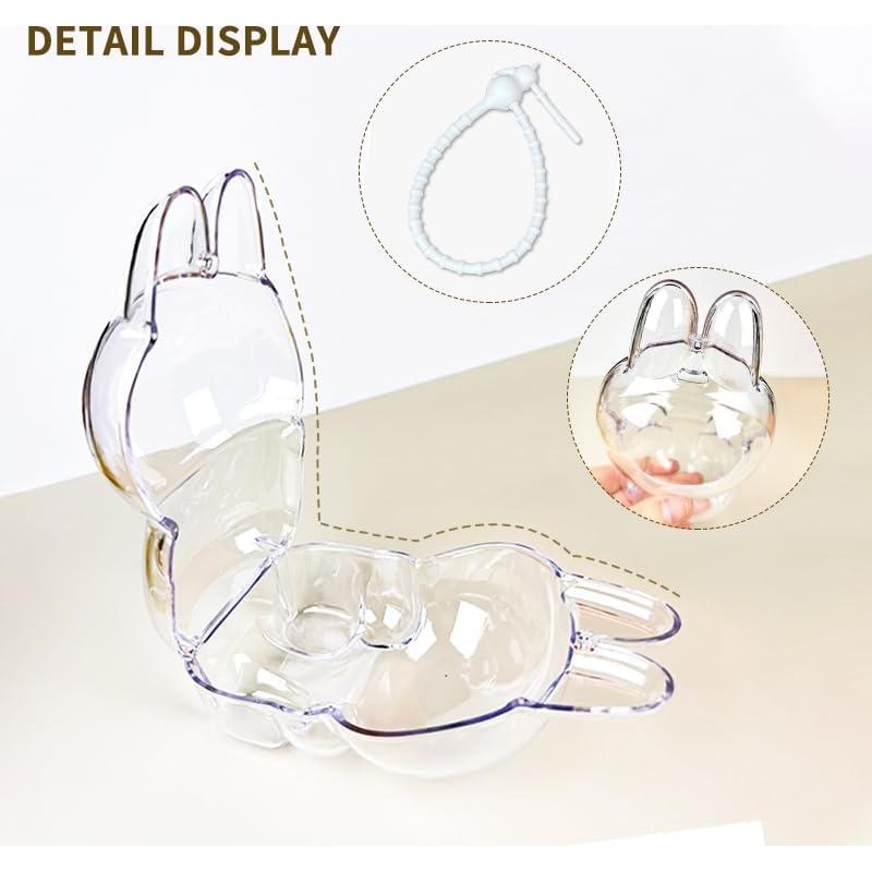 Funda Protectora LABUBU para Coleccionables - Policarbonato 8x7.5x15.2cm