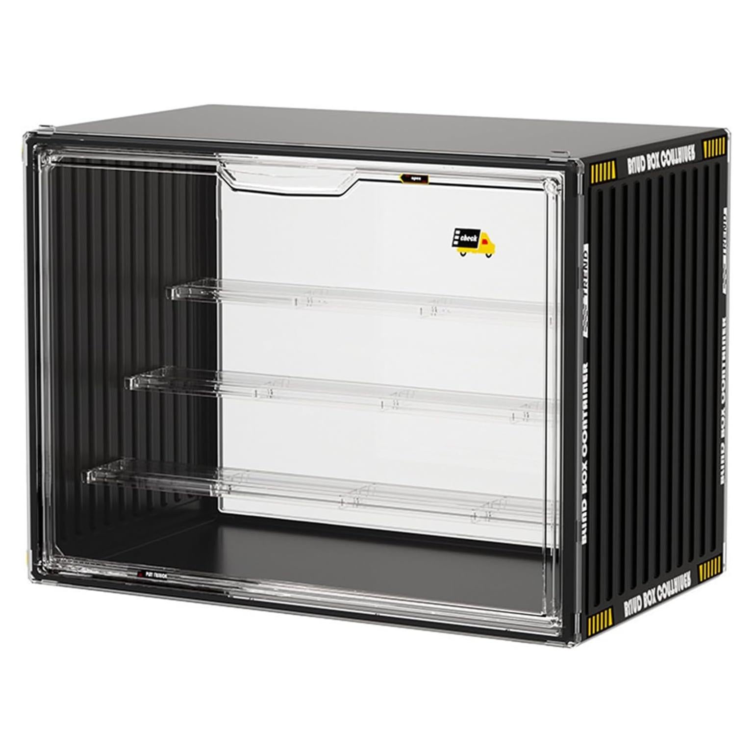 Estuche de exhibición acrílico 4 niveles VaNaeni Negro