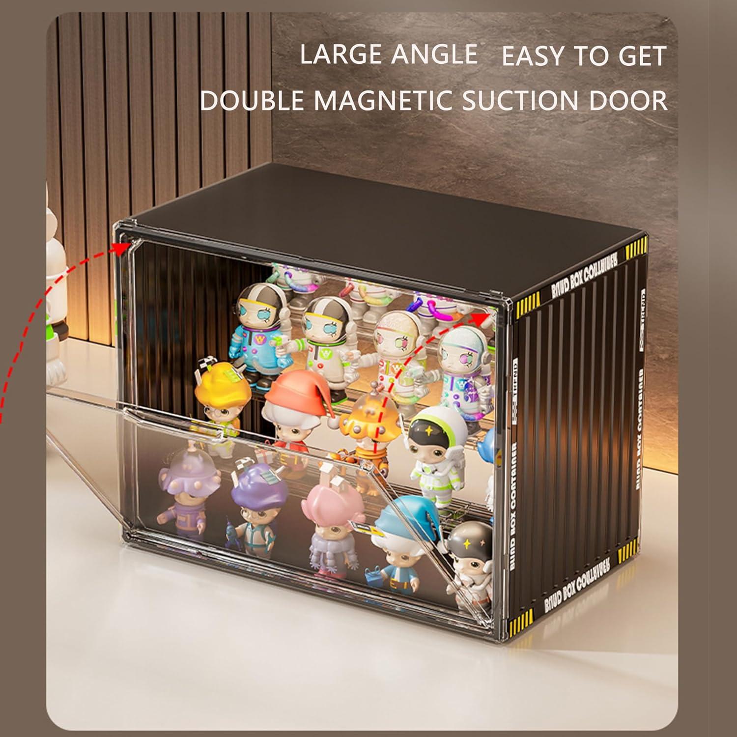 Estuche de exhibición acrílico 4 niveles VaNaeni Negro