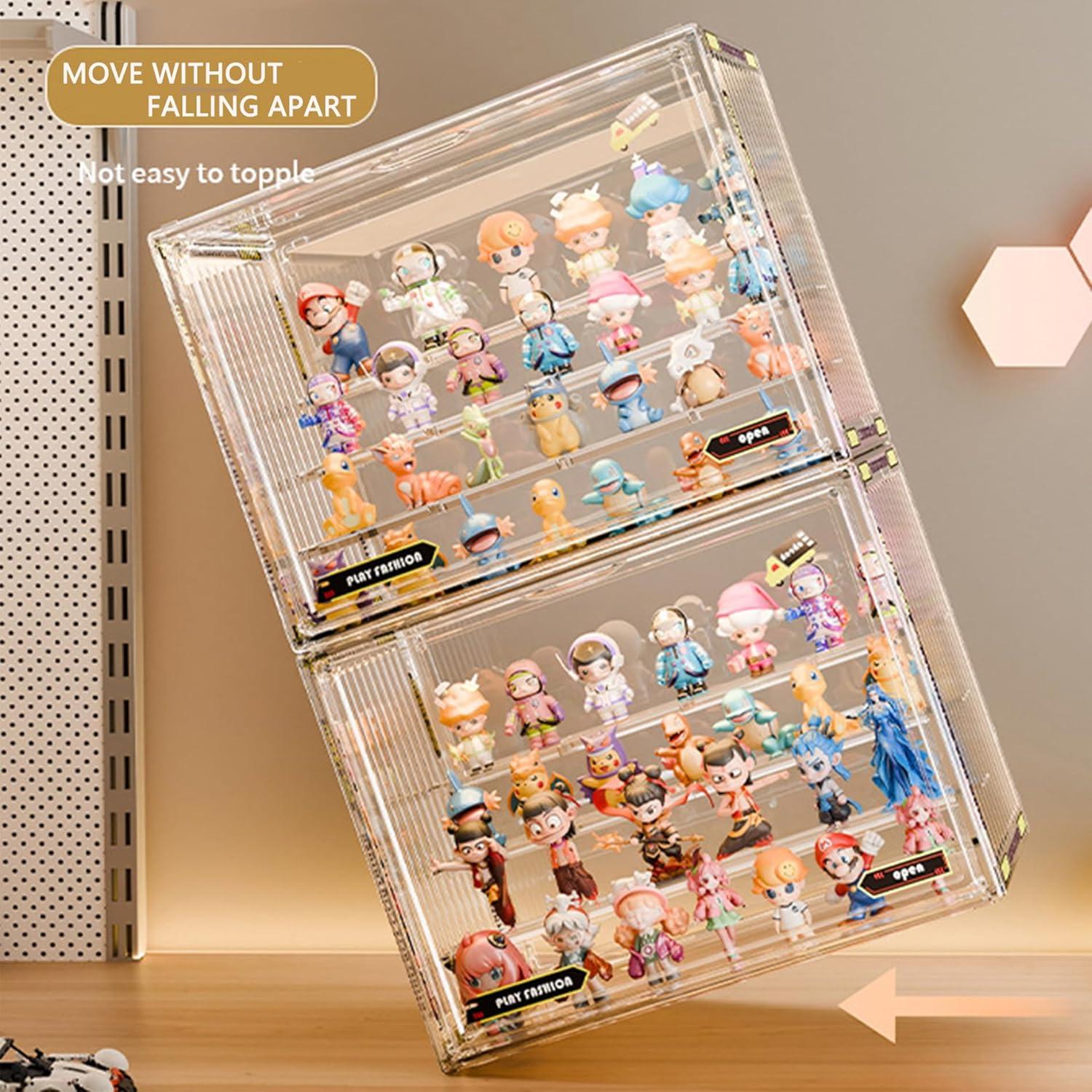 Estuche de exhibición acrílico 4 niveles VaNaeni Negro