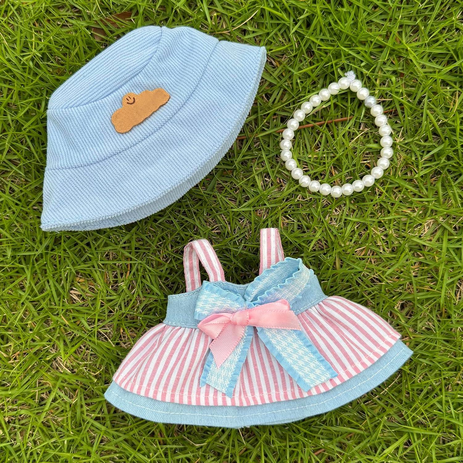 Conjunto de Ropa para Muñecas 17cm YJLUMI - 3 Piezas Rosa