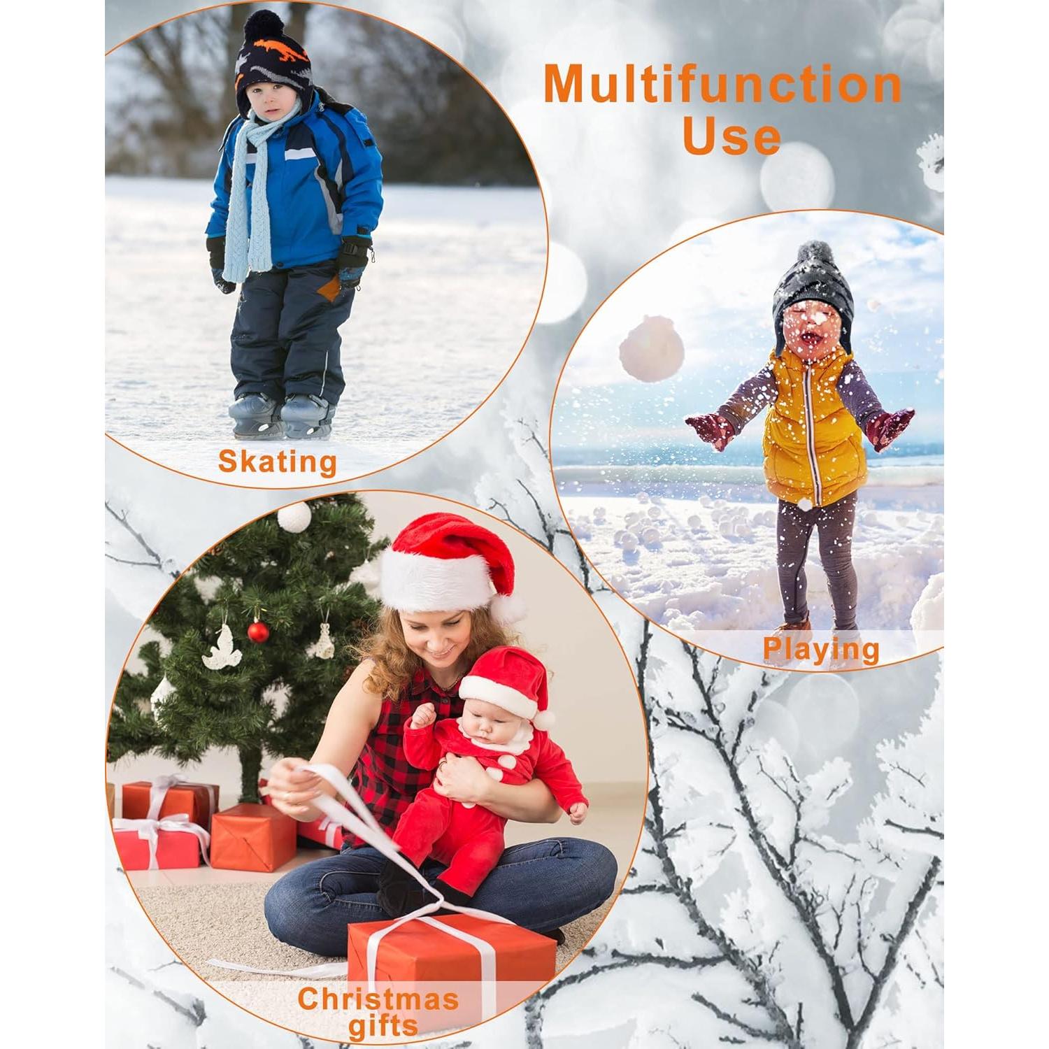 Conjunto de gorro, bufanda y guantes SATINIOR para niños