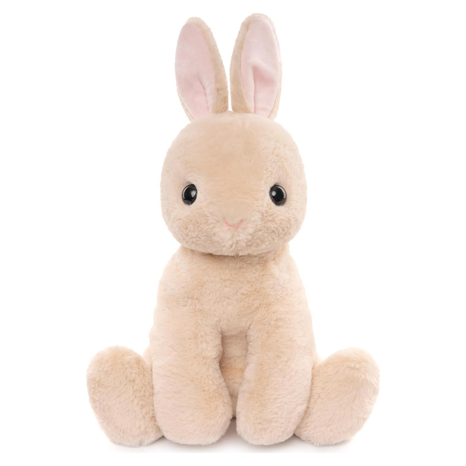 Conejo de Peluche WEIGEDU 43.9 cm Beige para Niños