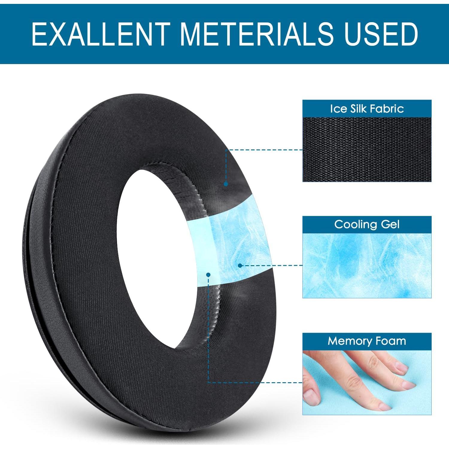 Almohadillas de Gel Refrigerante GEVO para Bose QC35 y QC35 II